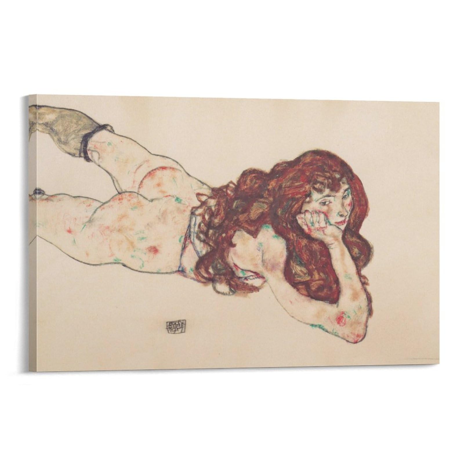 Erotic Sketches　Egon Schiele　エゴン・シーレ Amazon.co.jp: Egon Schiele エゴン・シーレ (裸体の女) 絵画